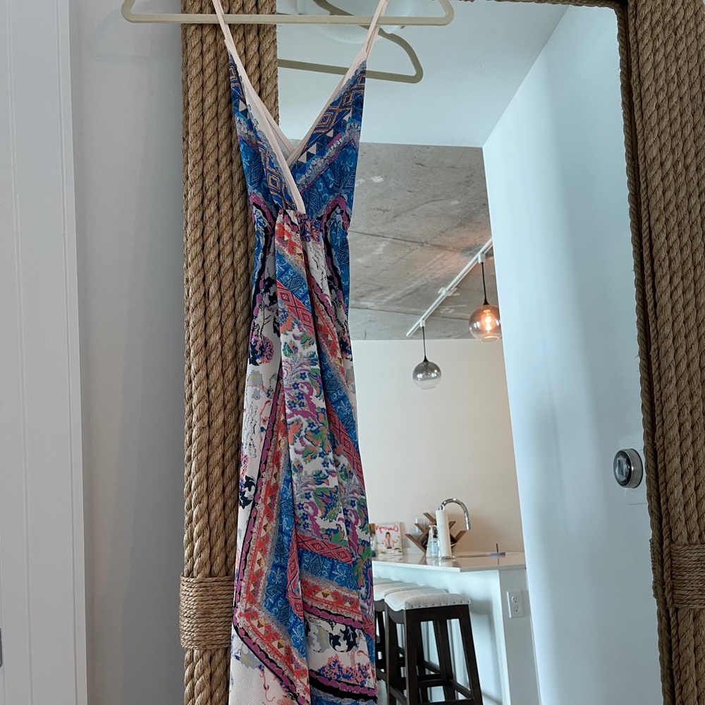 Multicolored maxi